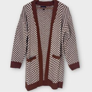 Fortune + Ivy New Cardigan Topper Sweater Open Design Women’s Size XL Stitch Fix